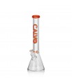 BEAKER 40CM 9MM PREMIUM ORANGE CALVO GLASS