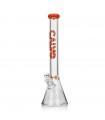 BEAKER 45CM 9MM PREMIUM ORANGE CALVO GLASS
