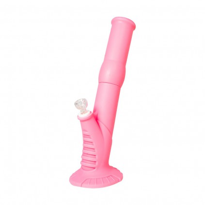 BONG SILICONA 35CM + QUEMADOR +DIFUSOR 710 LABS