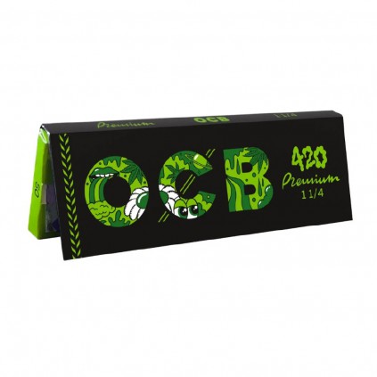 OCB PAPEL PREMIUM NEGRO 1 1/4 25UDS