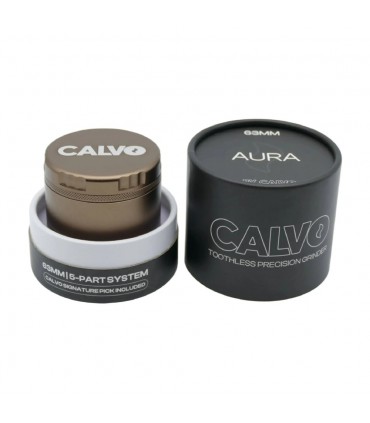 MOLEDOR AURA NON TEETH 63MM BROWN CALVO GLASS