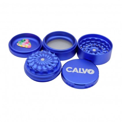 MOLEDOR AURA NON TEETH 63MM BLUE CALVO GLASS