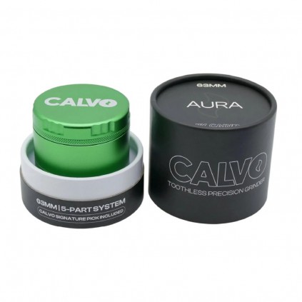 MOLEDOR AURA NON TEETH 63MM GREEN CALVO GLASS