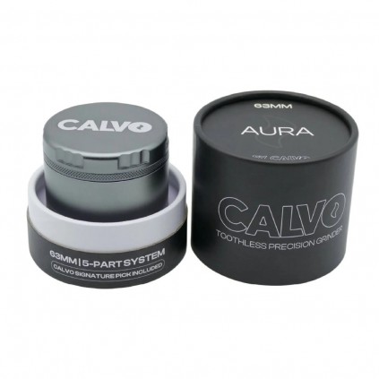 MOLEDOR AURA NON TEETH 63MM SILVER CALVO GLASS