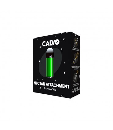 WAX PEN ATTACHMENT 2UNITS GREEN CALVO GLASS