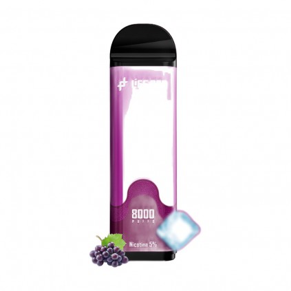 LIFE POD CARTRIDGE 8000 PUFF GRAPE ICE 4.5%