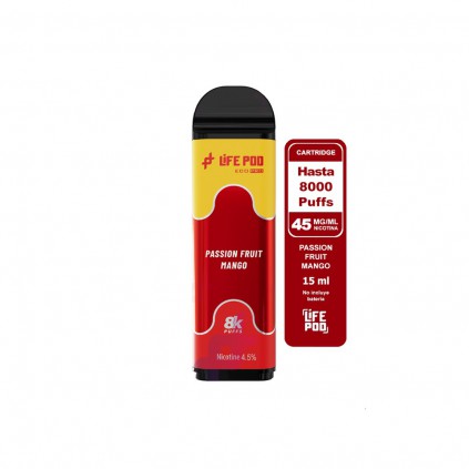LIFE POD CARTRIDGE 8000 PUFF PASSION FRUIT MANGO