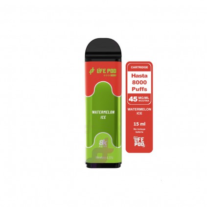 LIFE POD CARTRIDGE 8000 PUFF WATERMELON ICE 4.5%