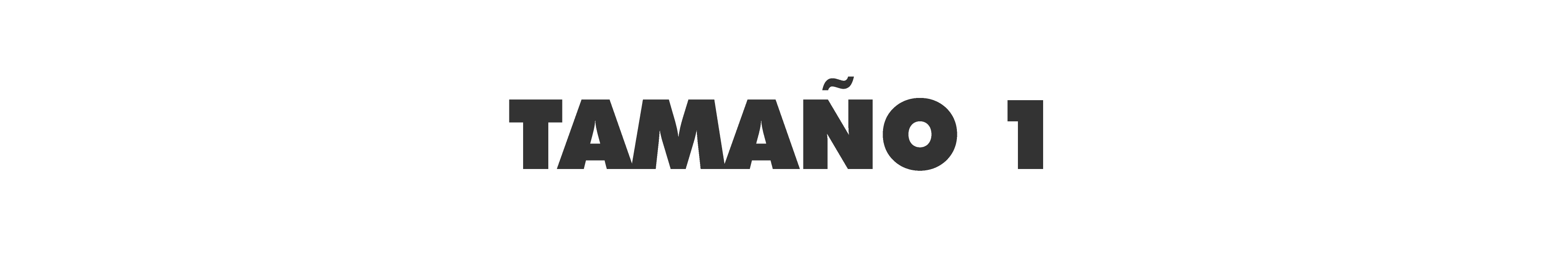 TAMAÑO 1