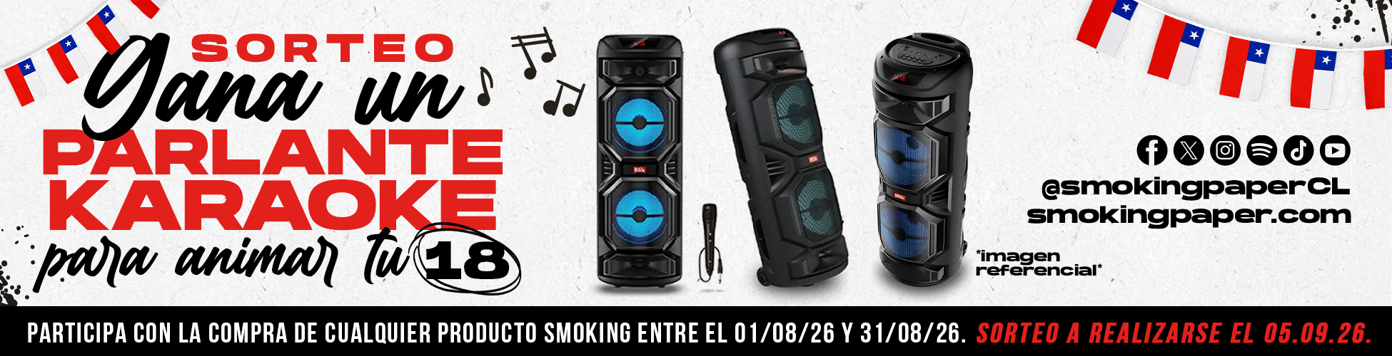 PROMO SMOKING PARLANTE
